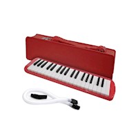 MELODICA 37 TECLAS CON ESTUCHE RIGIDO ROJO